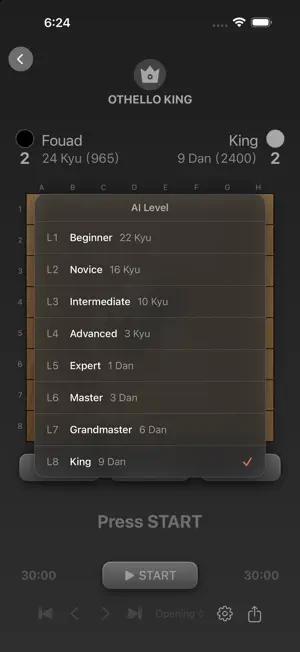 OTHELLO KING screenshot 3