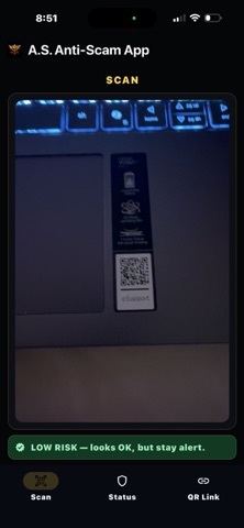 A.S. Anti-Scam Screenshot 1 of 4