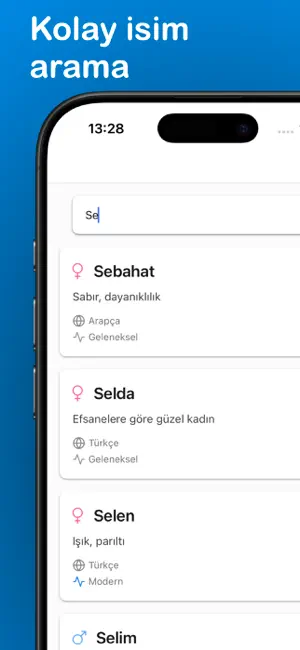 isimler screenshot 4