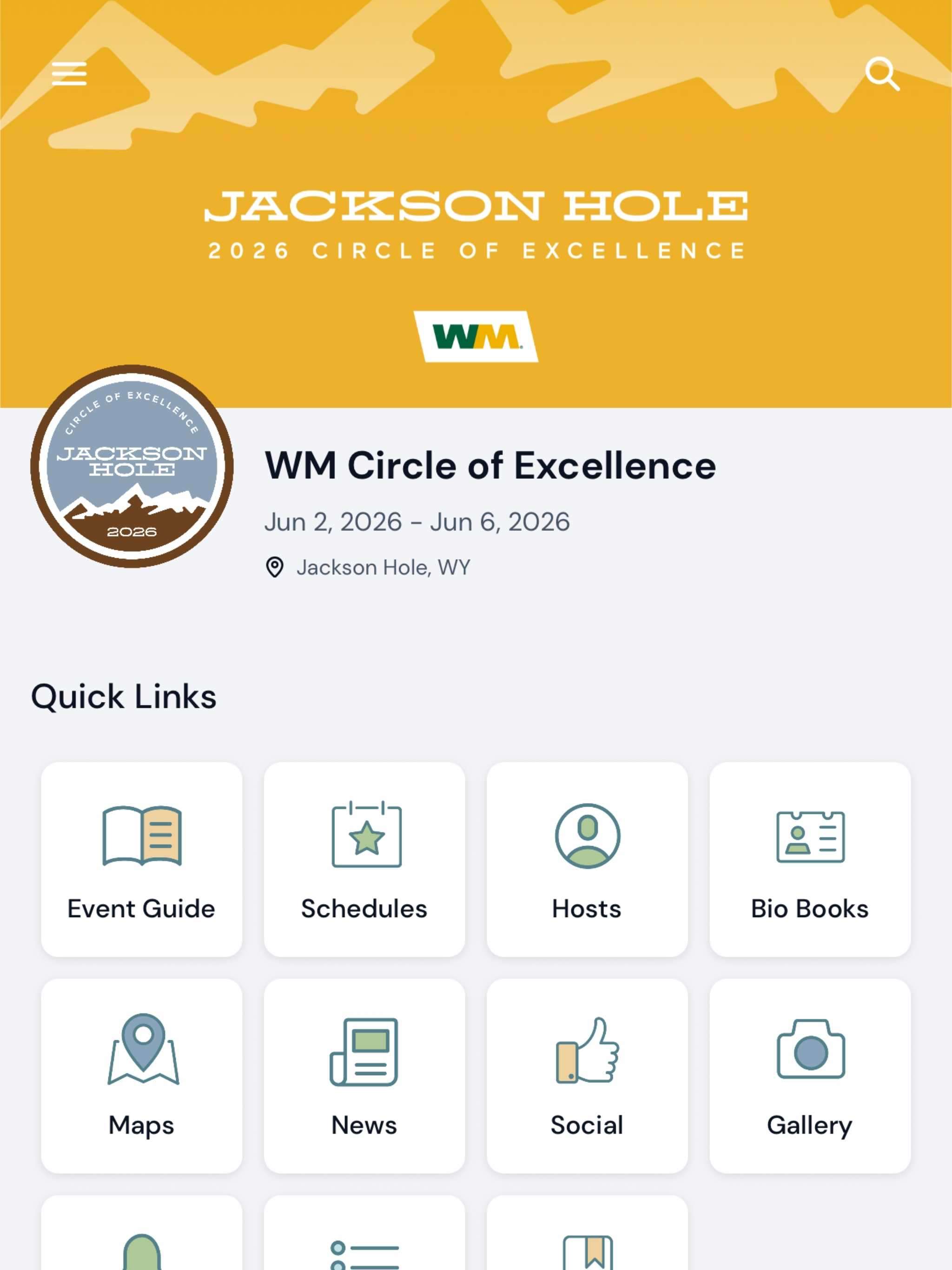 WM Circle of Excellence