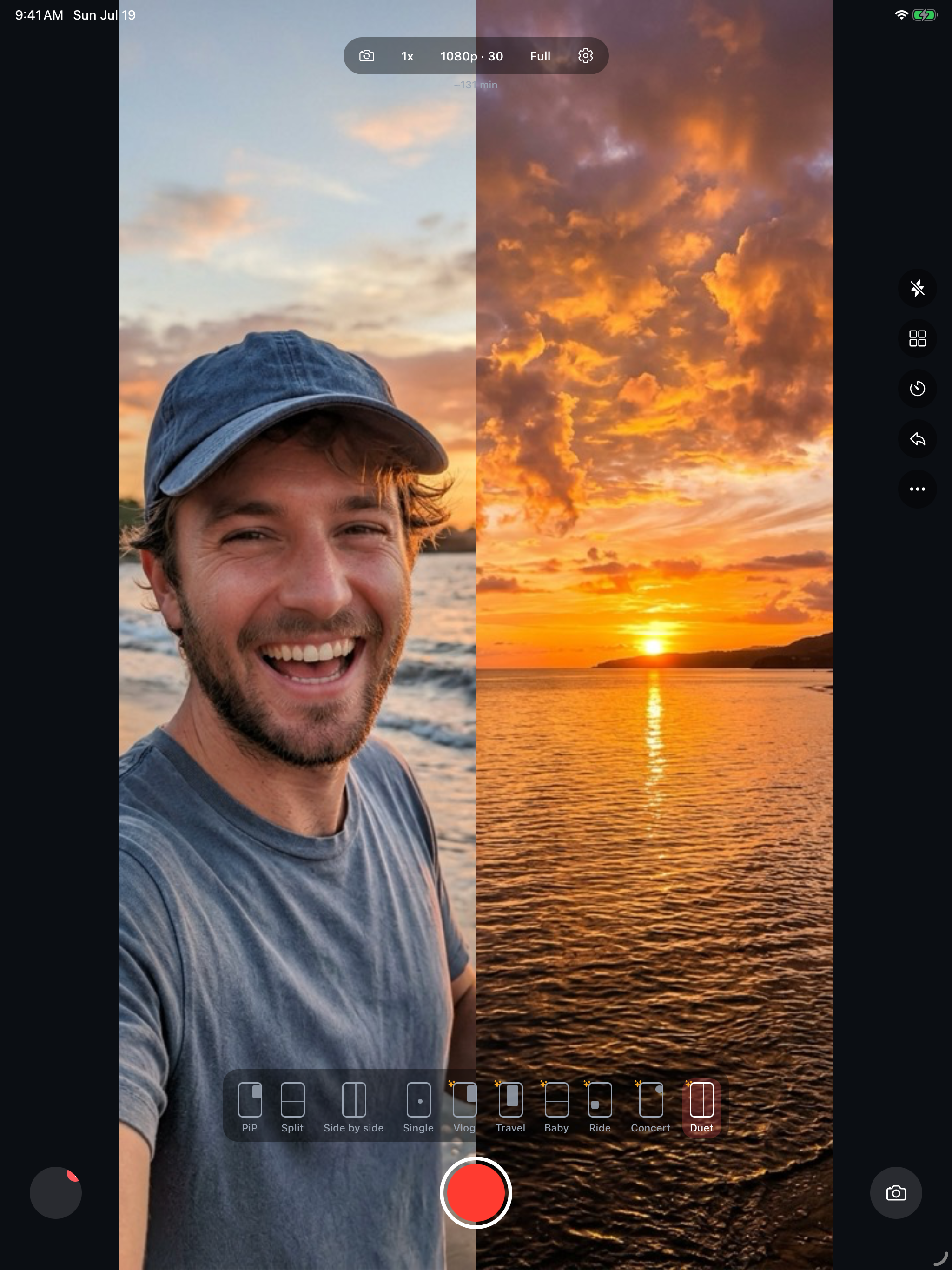 Dualify: Dual Camera Recorder screenshot 10