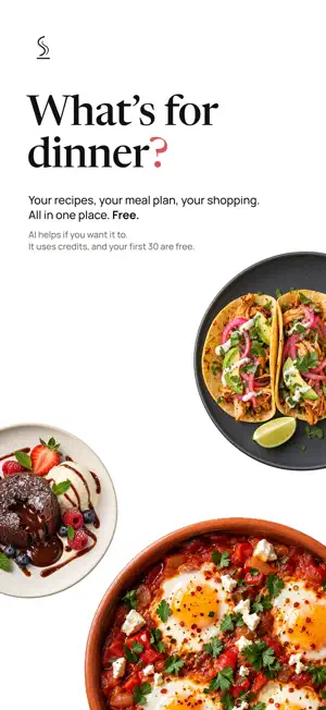 Superkitchen: Meal Planner screenshot 1