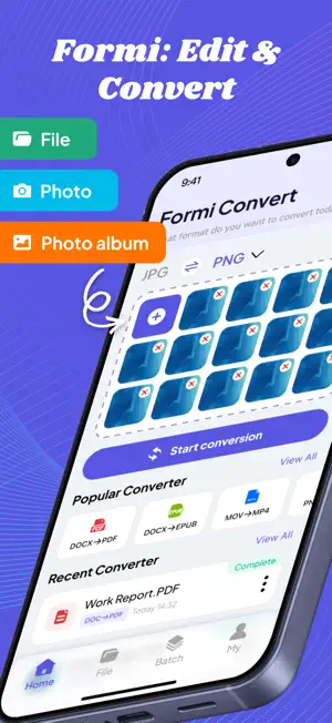 Formi: Edit & Convert screenshot 1