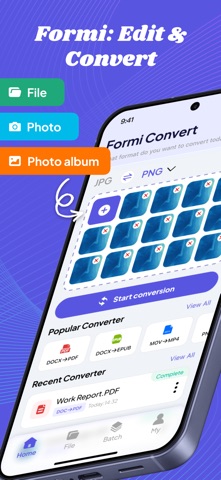Formi: Edit & Convert Screenshot 1 of 5