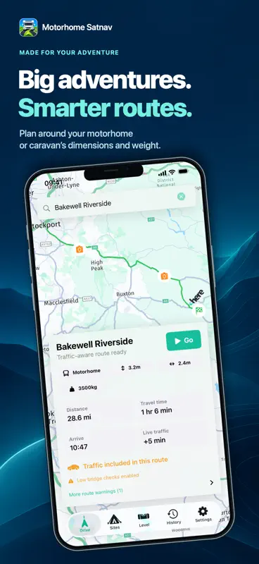 Motorhome & Caravan Sat Nav screenshot 1 of 10