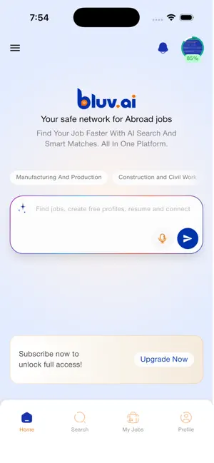 Bluv AI | Jobs, Connect & More screenshot 4
