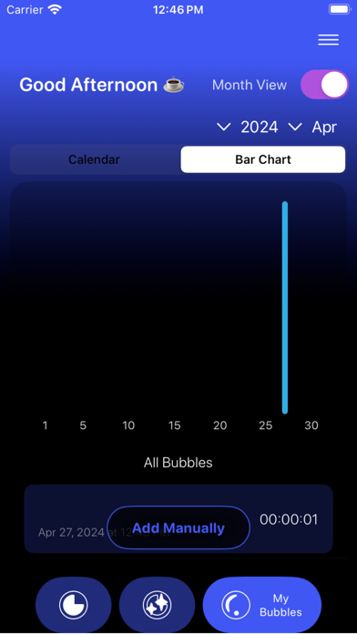 Screenshot #3 pour Bubble Time - Focus+Task Timer