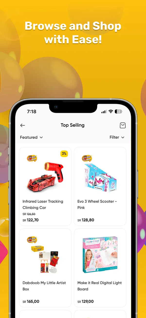 Screenshot #3 pour Dabdoob: Toys & Gifts