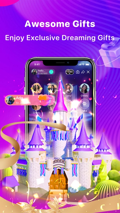 Hilla - Group Voice Chat Room screenshot-3