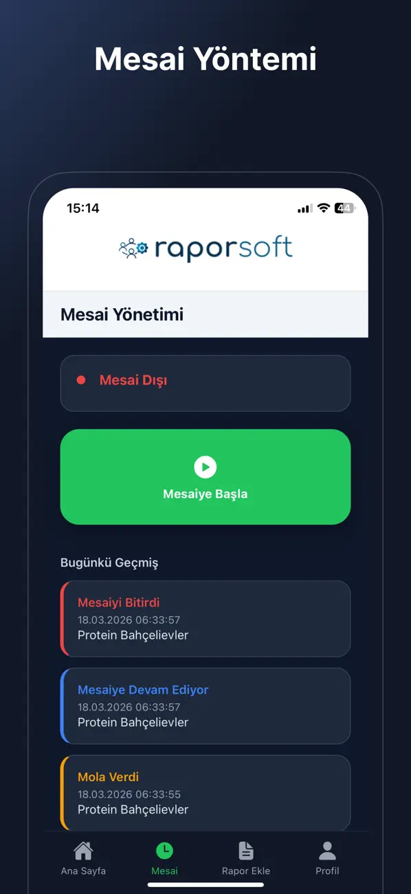 Screenshot #2 pour RaporSoft