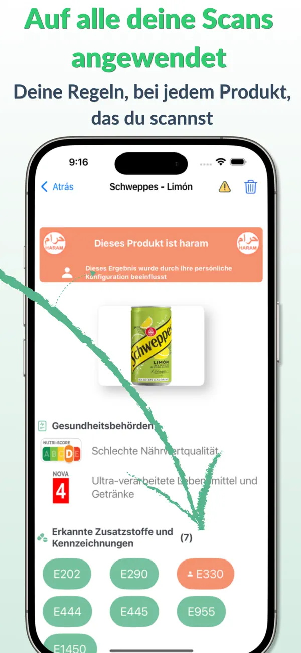 Halal Scanner | Haram Prüfer iPhone App Screenshot 5 – Lifestyle