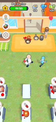 Idle Monster Hospital Tycoon iPhone screenshot