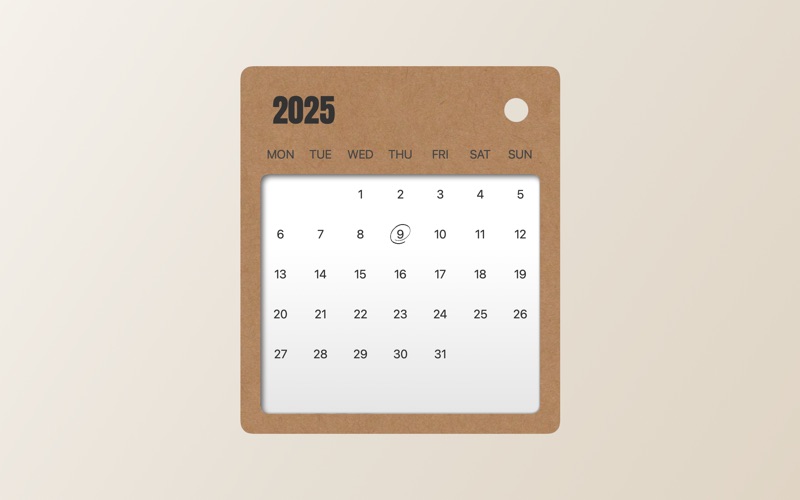 ZenCalendar screenshot