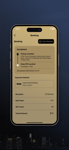 Onyx for Chauffeurs screenshot