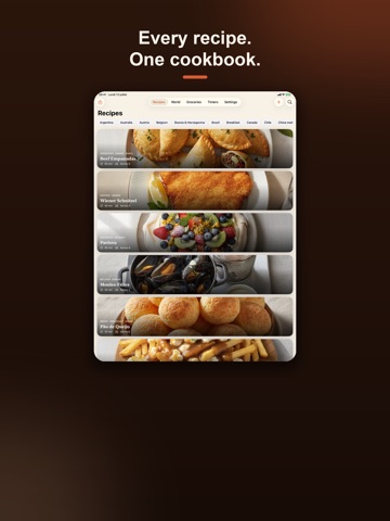 Cocotte: Recipes & Cookbook iPad screenshot