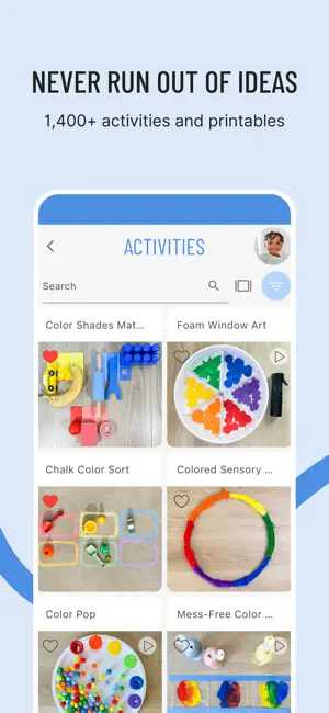 Inspired Minds: Activity Ideas screenshot 2