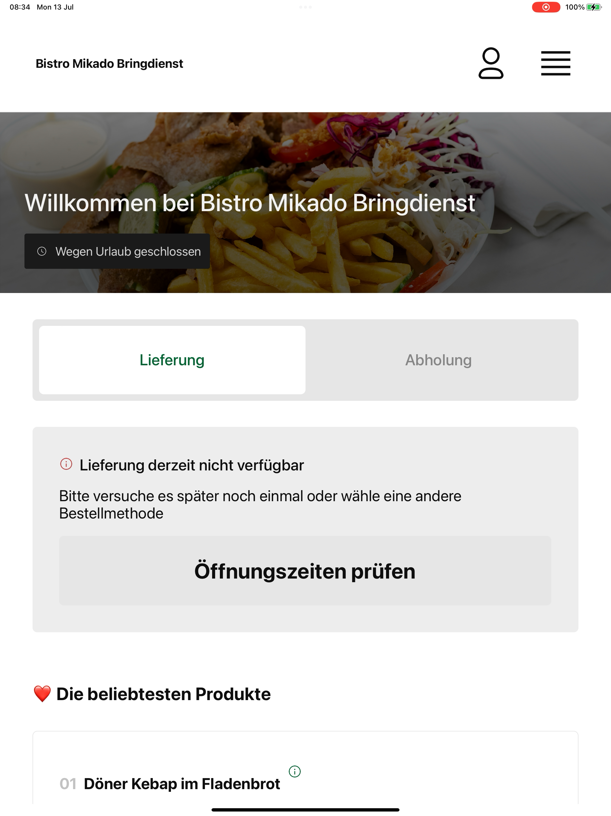 Bistro Mikado Bringdienst screenshot 11