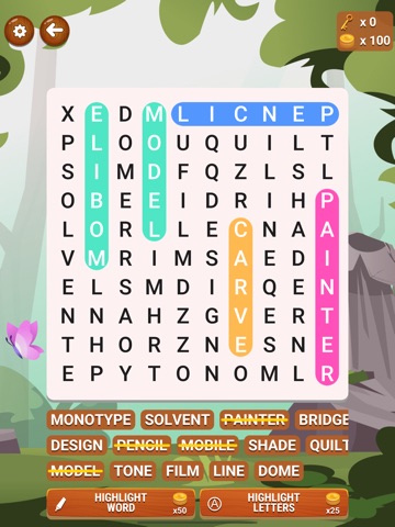 Word Hunt - Search iPad screenshot