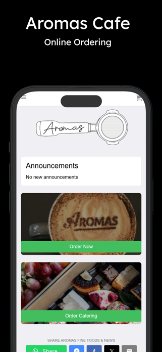 Aromas Cafe Screenshot 2 of 3