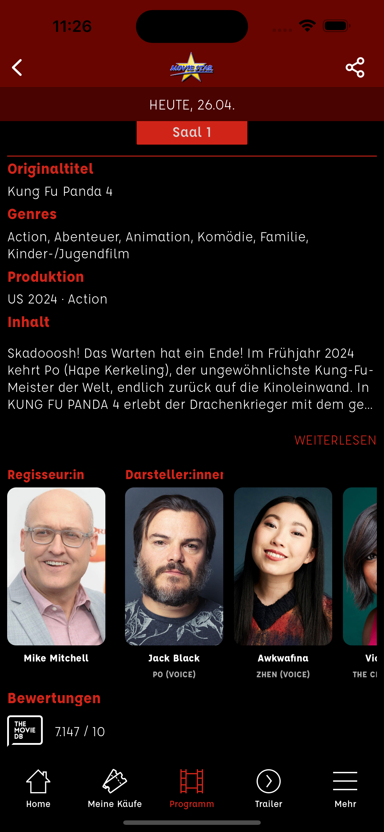KINO MOVIE STAR