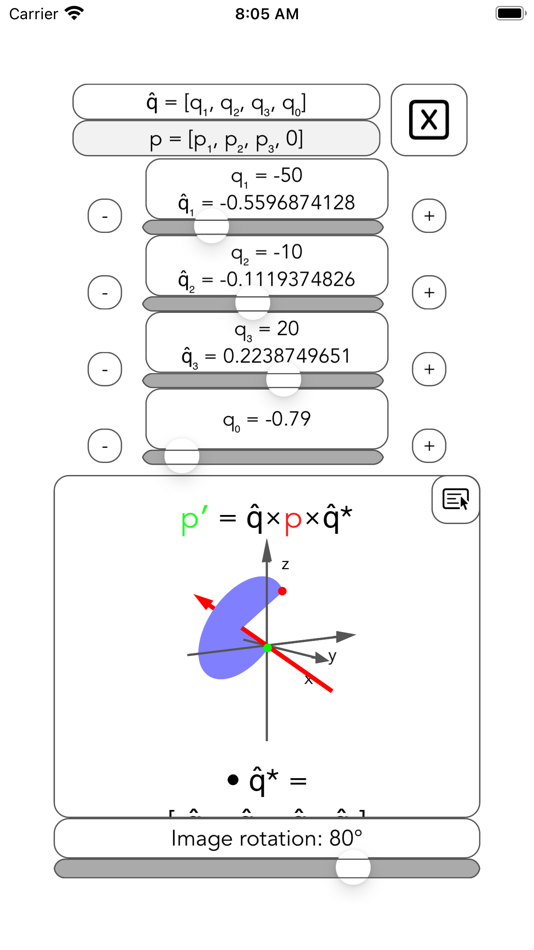 #7. 3D Rotations and Quaternions (iOS) 게시자: Yuri Morozov