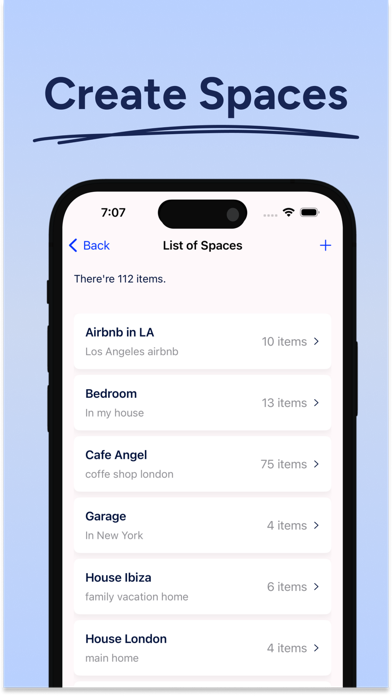 KeepItNoted Inventory Tracker Screenshot