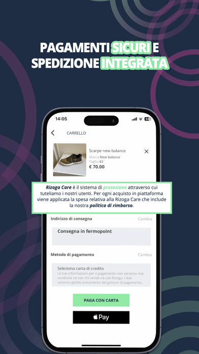Rizoga: usato sportivo Screenshot