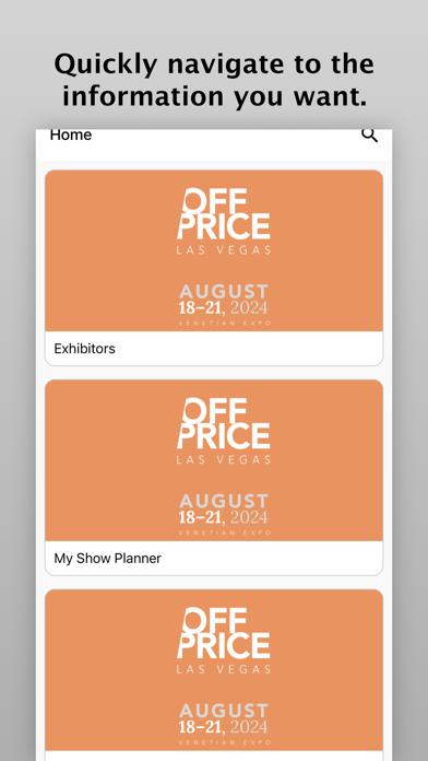 OFFPRICE Las Vegas Screenshot