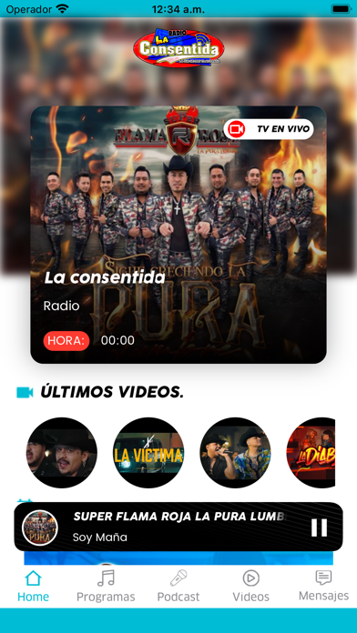 La consentida Radio Screenshot