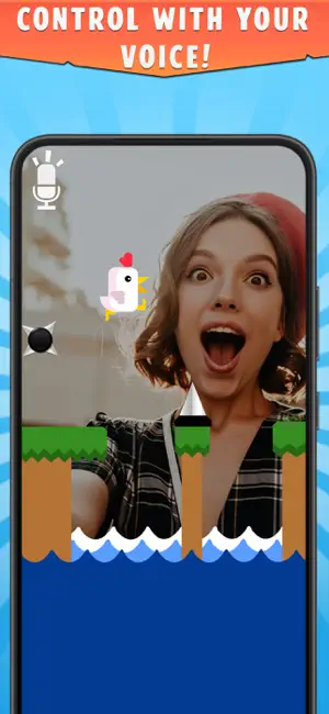 Chicken Scream Challenge Go Up screenshot 1