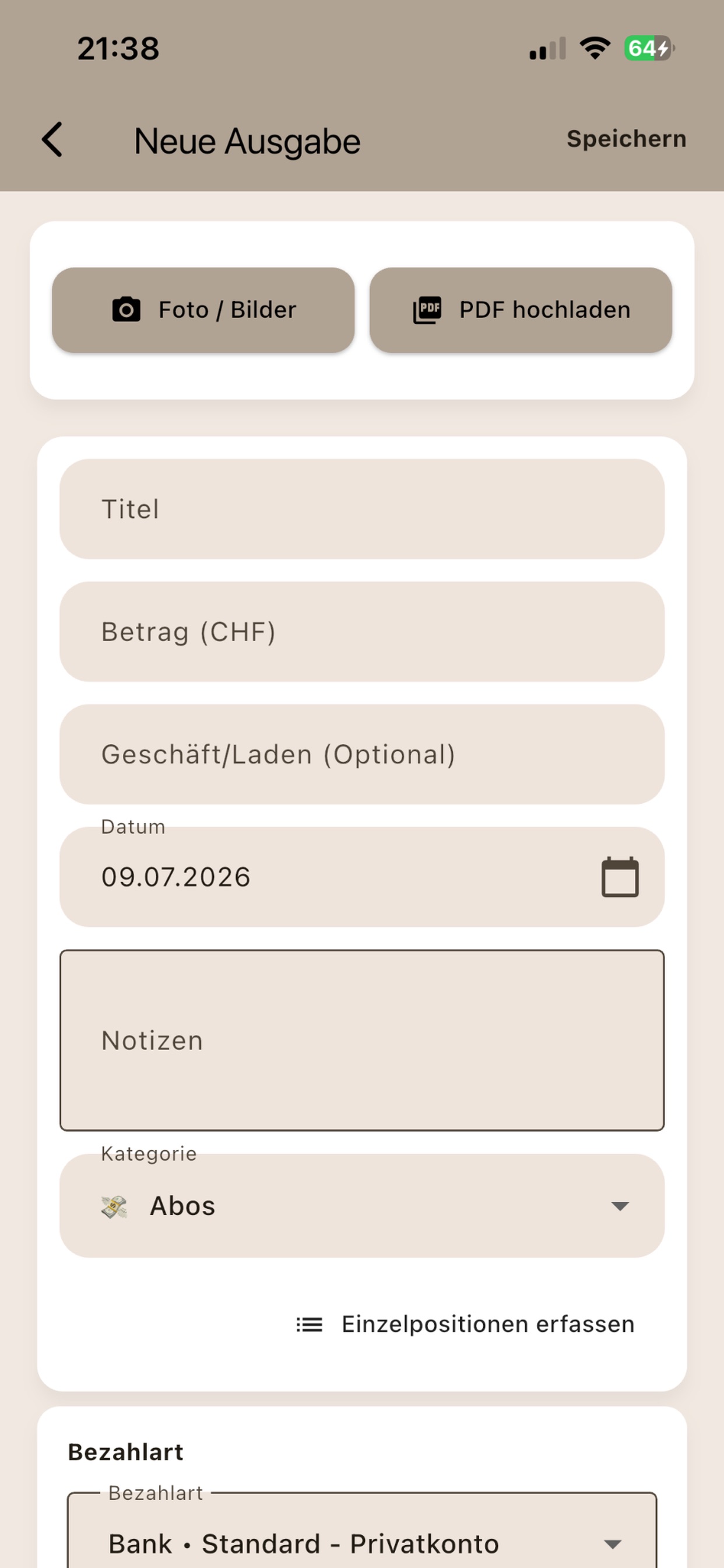 Screenshot 7 of Finance Organizer
