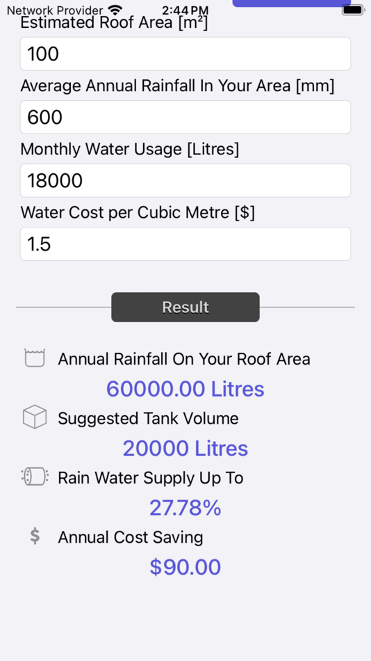 #7. Rainfall Calculator (iOS) 由: Nitrio