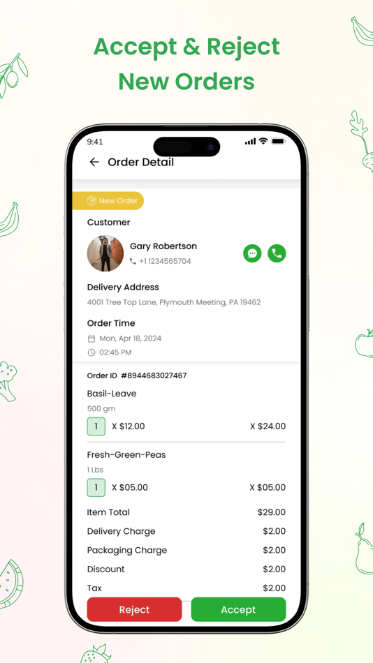 #2. Fox-Grocery Store Partner (iOS) 由: White Label Fox Private Limited