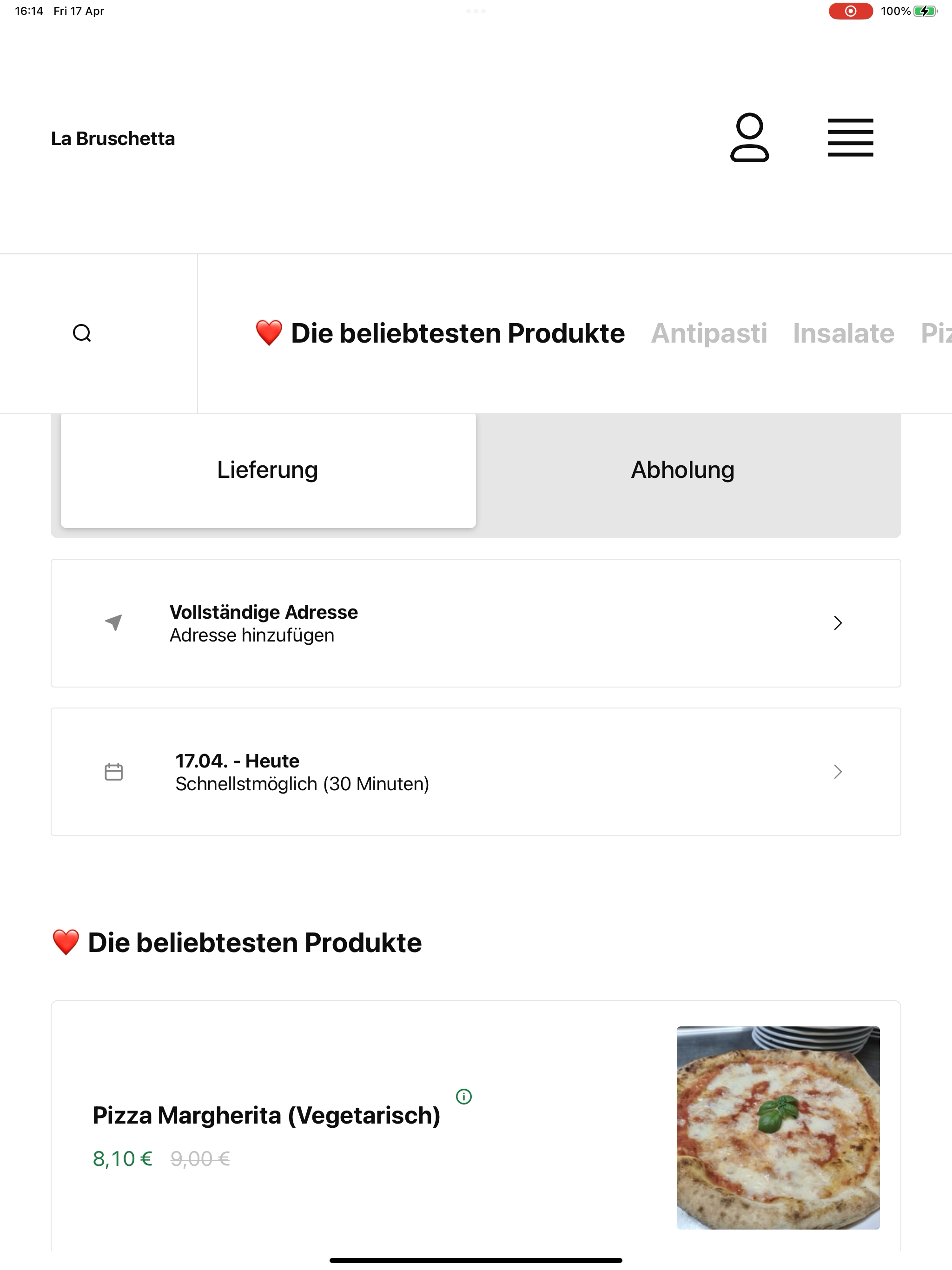 La Bruschetta screenshot 7