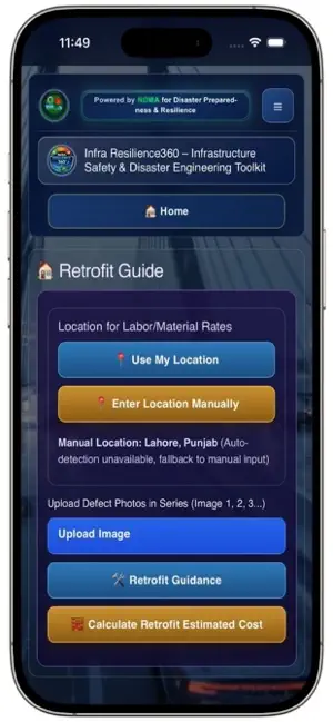 Infra Resilience 360° screenshot 2