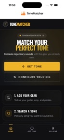 ToneMatcher: Guitar Tone Match screenshot