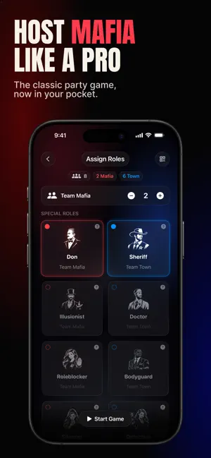 Mafia: Secret Roles screenshot 1