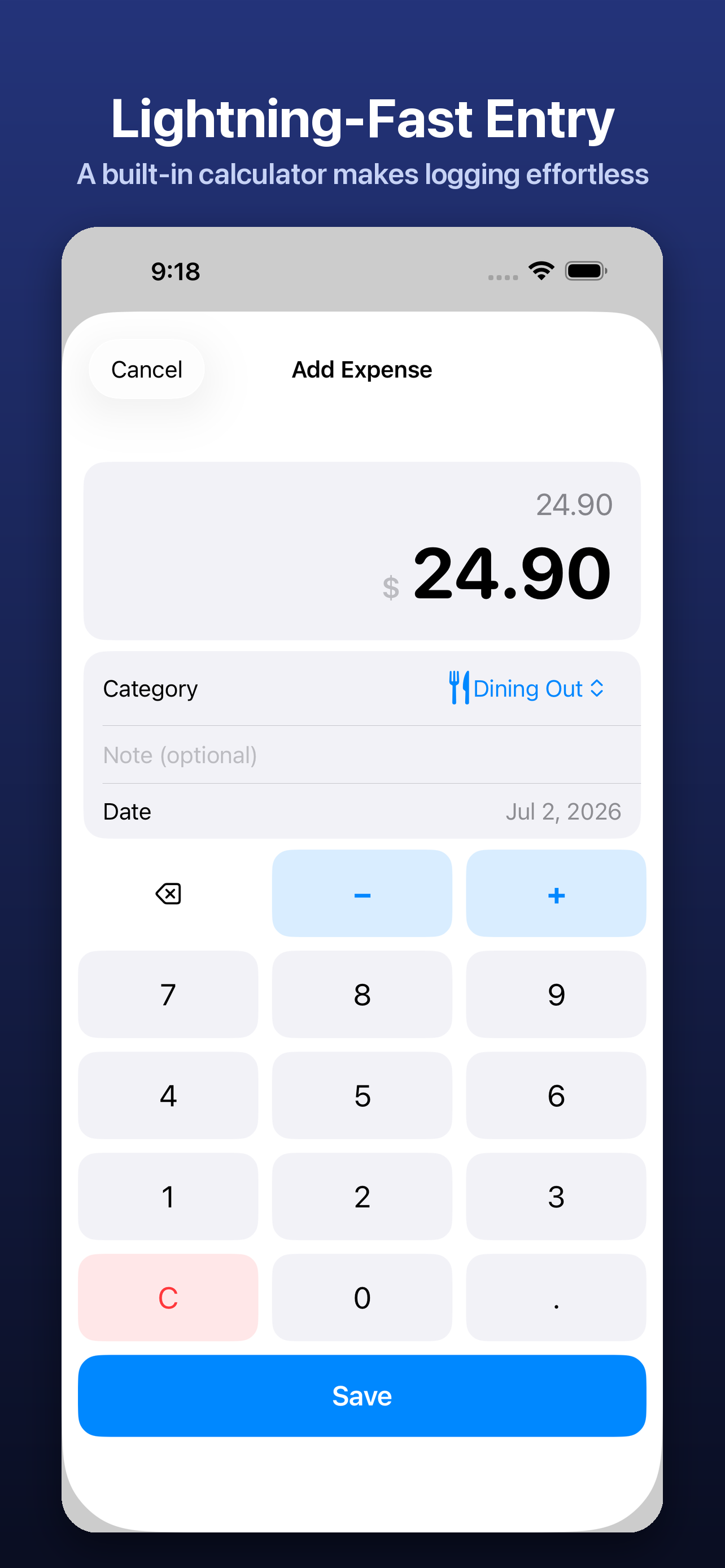 TrackFlow: Money Log screenshot 5