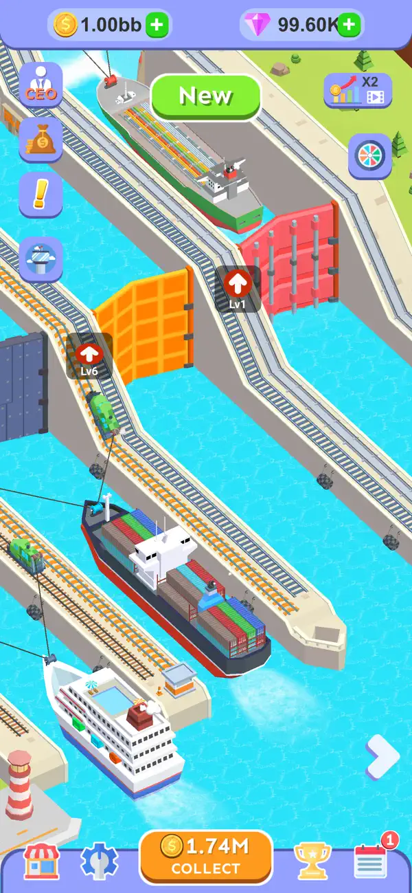 #1. Canal Constructor (iOS) Ved: Solid Games