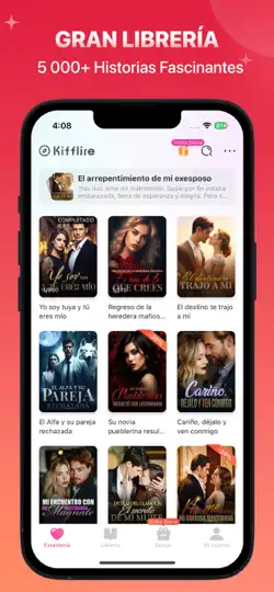 Captura de pantalla de Kifflire– Livres Audio en iPhone 2