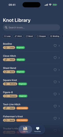 Knot Tying Guide screenshot