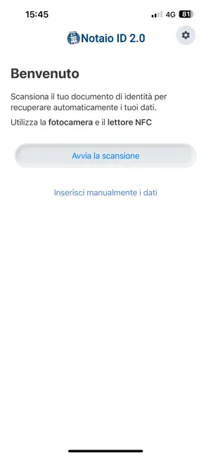 NotaioID 2.0 screenshot 1