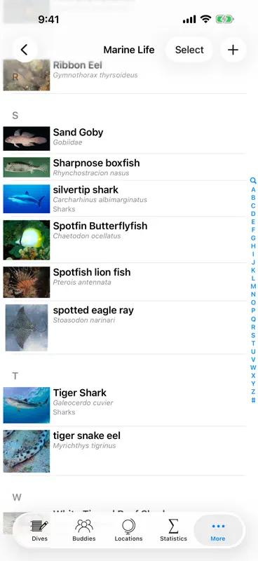 Dive Log screenshot 6 of 10