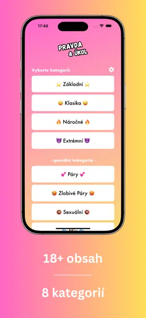 Pravda nebo Úkol (CZ&SK) screenshot 2