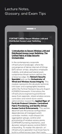 Fortinet Exam Prep: With AI iPhone Screenshot 5