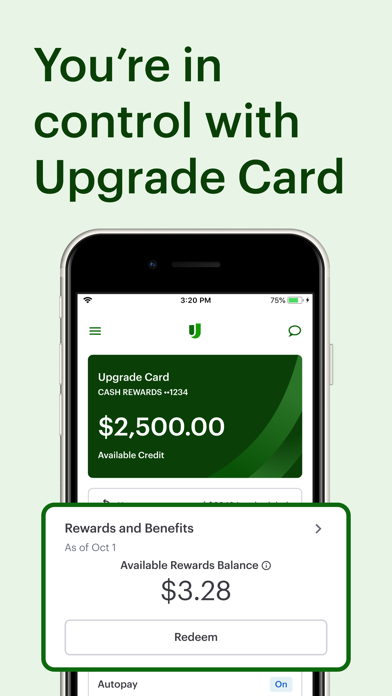 Upgrade - Mobile Banking Screenshot