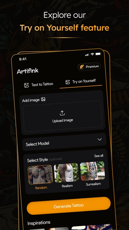 Inkee: AI Tattoo Art Generator screenshot-7