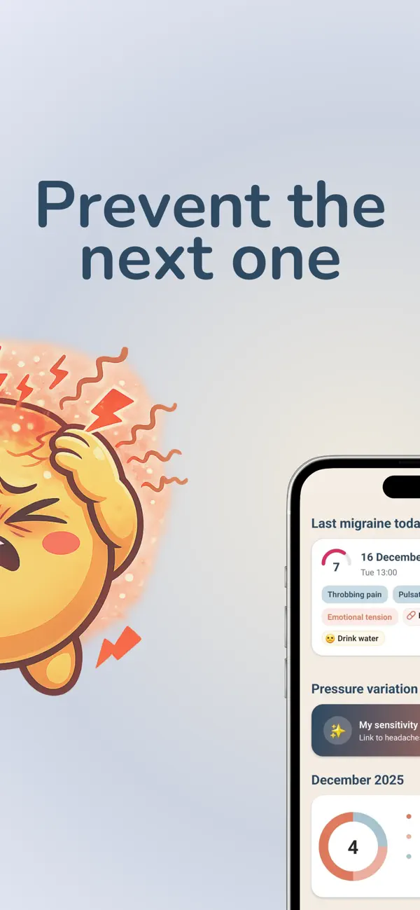 Migraine Companion & Tracker Screenshot 2
