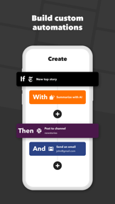 IFTTT - Automate work and home screenshot