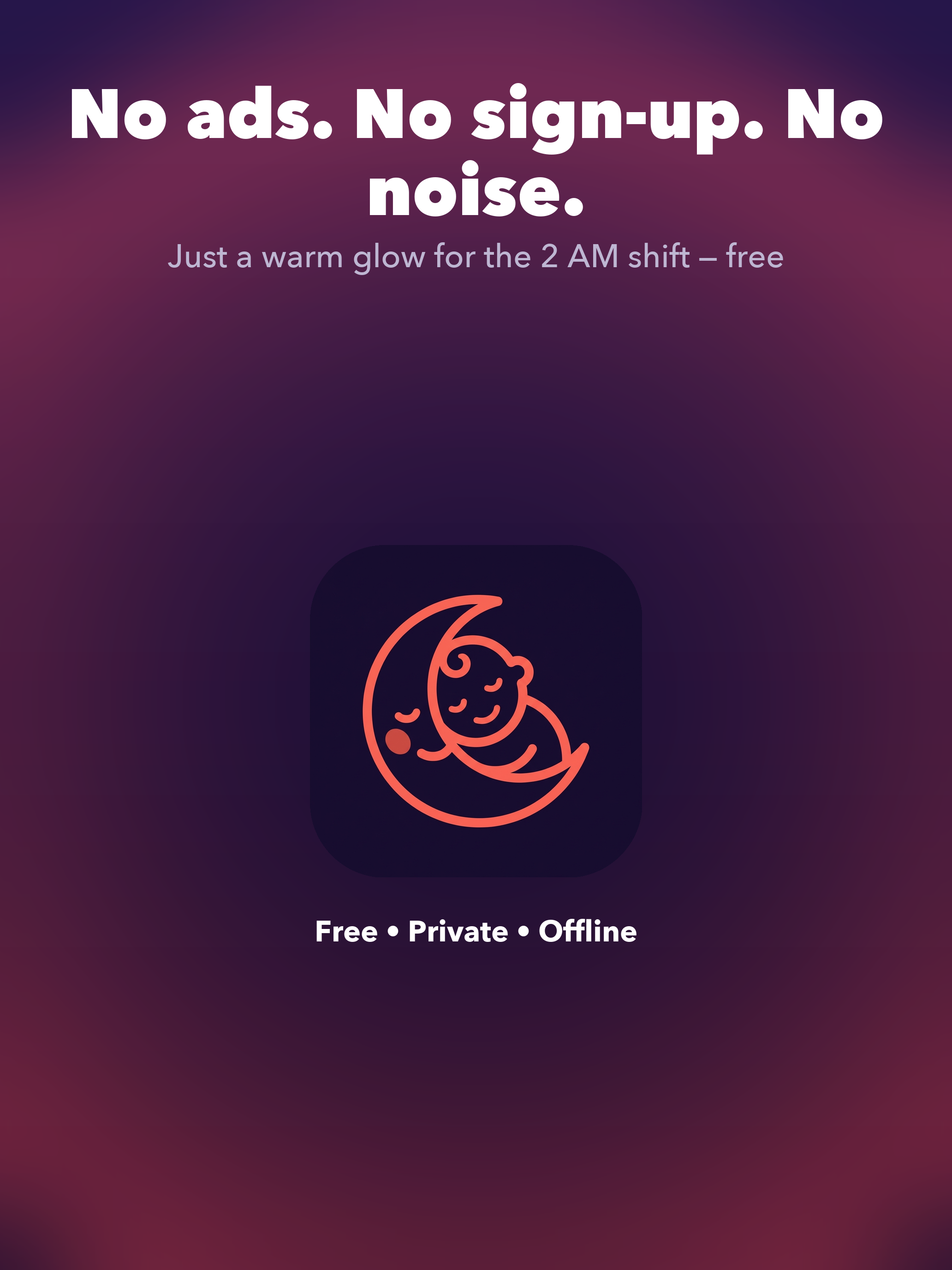 Baby Light: Red Night Light screenshot 11